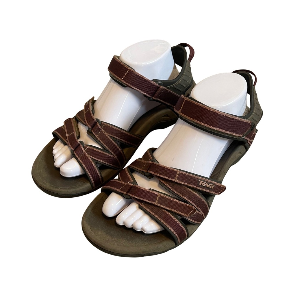 Teva Tirra Sport Sandals Sz 9 Purple Walking Swim Pool Nature Hiking Slingback